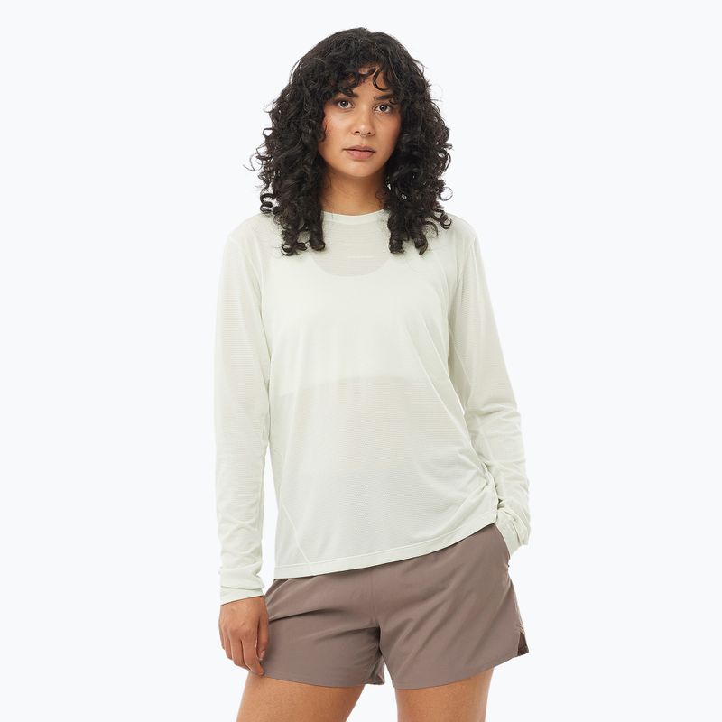 Longsleeve de alergare pentru femei Salomon SHAKEout Core icicle
