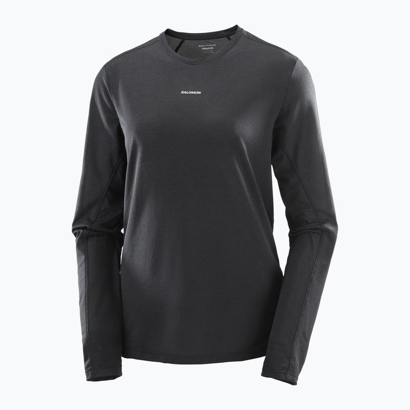Longsleeve de alergare pentru femei Salomon SHAKEout Core deep black 4