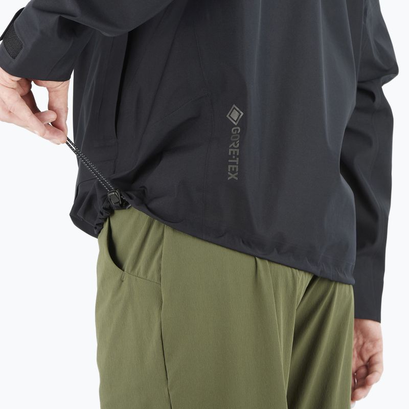 Geacă softshell pentru bărbați Salomon Outline 3l GTX deep black 8