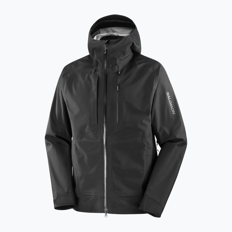 Geacă softshell pentru bărbați Salomon Outline 3l GTX deep black 9