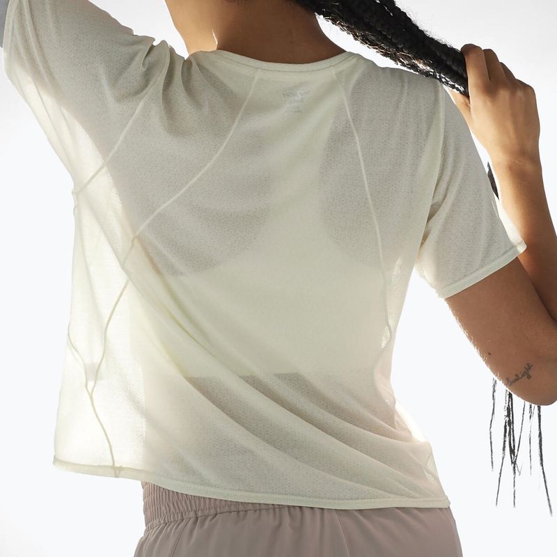 Tricou de alergare pentru femei Salomon SHAKEout Air Crop SS Tee icicle 3