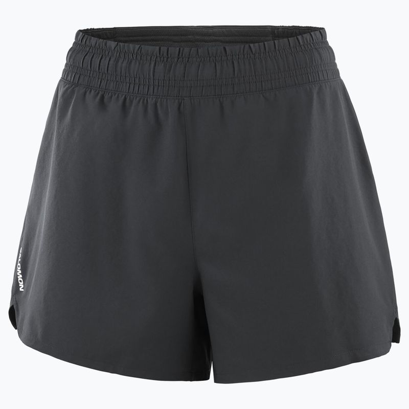 Pantaloni scurți de alergare pentru femei Salomon SHAKEout Easy 4" deep black 6