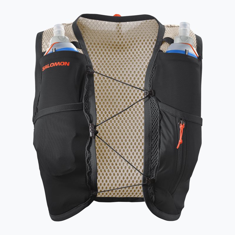 Vestă de alergare pentru femei Salomon Active Skin 4 Set emerglow/black