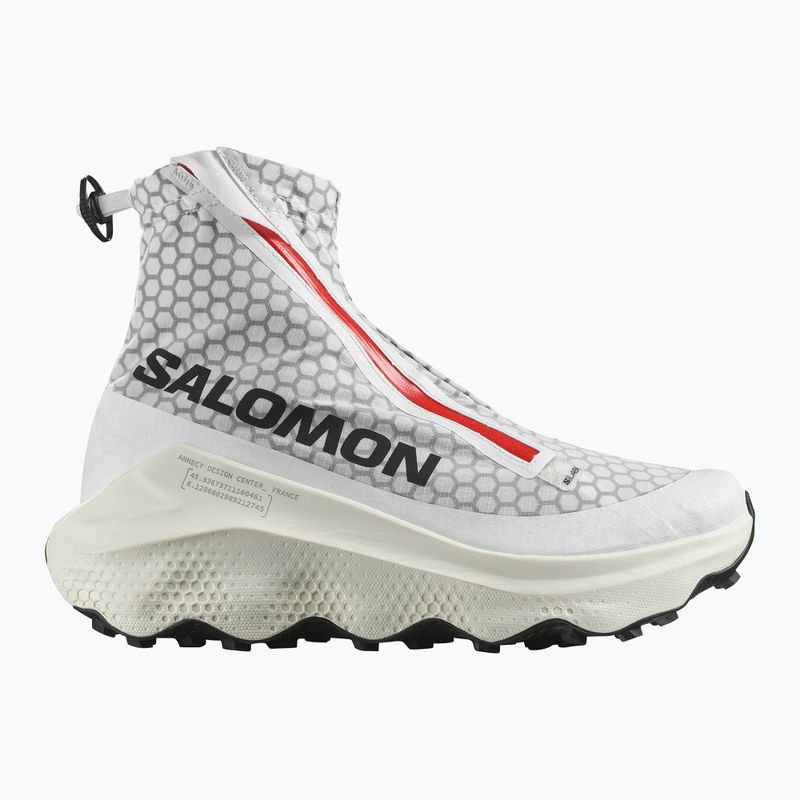 Încălțăminte de alergare pentru bărbați Salomon S/Lab Ultra Dust white/fiery red/vanilla ice 2
