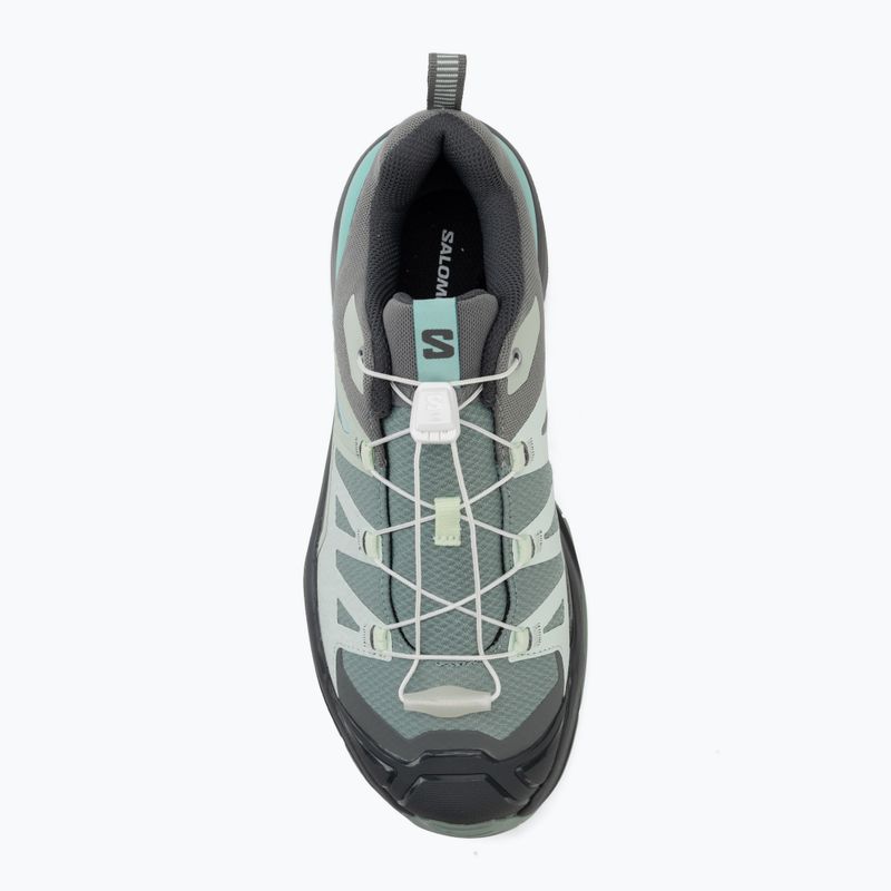 Încălțăminte de trekking pentru femei Salomon X Ultra 360 green milieu/urban chic/clearly aqua 5