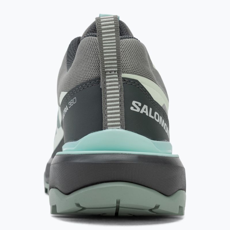 Încălțăminte de trekking pentru femei Salomon X Ultra 360 green milieu/urban chic/clearly aqua 6