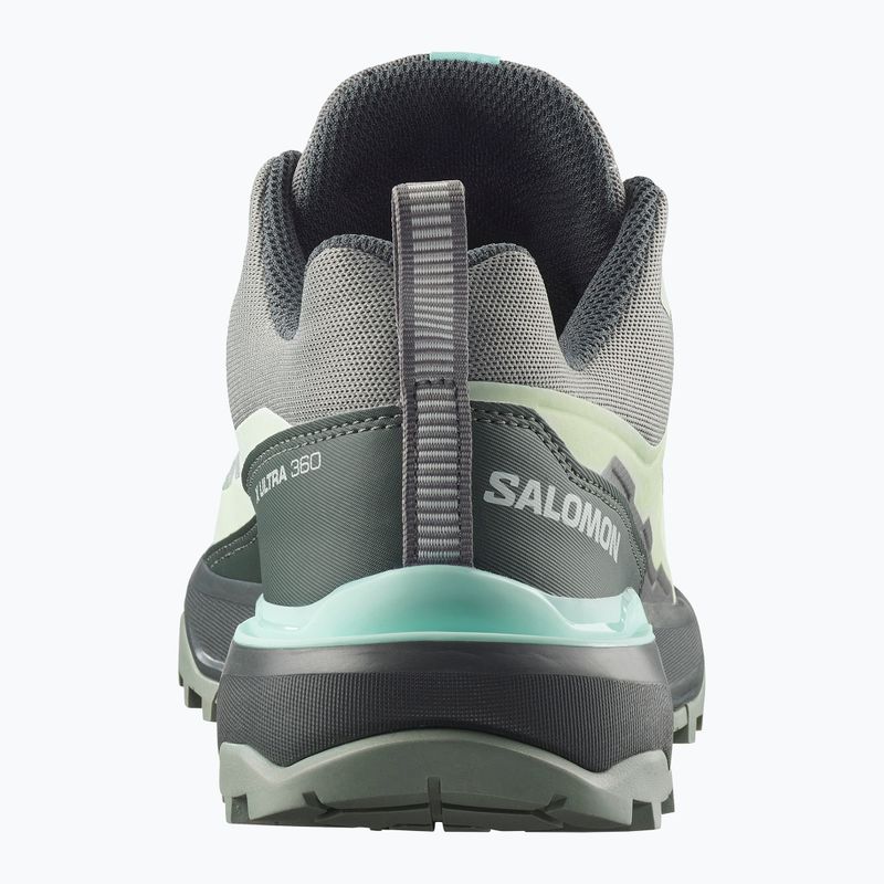 Încălțăminte de trekking pentru femei Salomon X Ultra 360 green milieu/urban chic/clearly aqua 4
