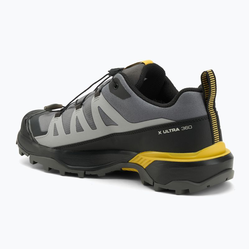 Încălțăminte de trekking pentru bărbați Salomon X Ultra 360 GTX castlerock/black/spicy mustard 3