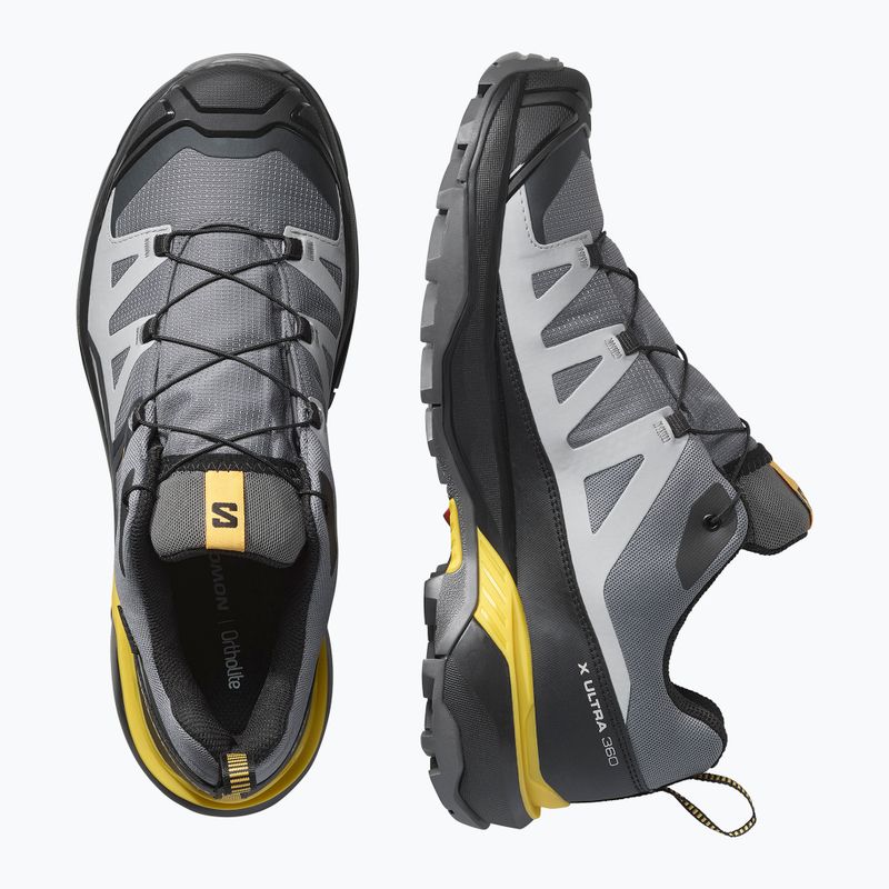 Încălțăminte de trekking pentru bărbați Salomon X Ultra 360 GTX castlerock/black/spicy mustard 12