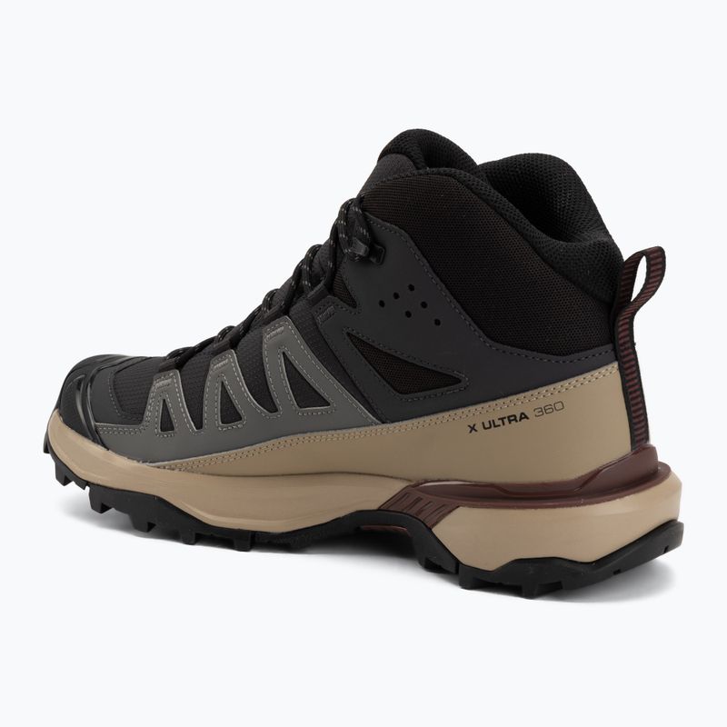 Încălțăminte de trekking pentru bărbați Salomon X Ultra 360 MID GTX phantom/desert tan 3
