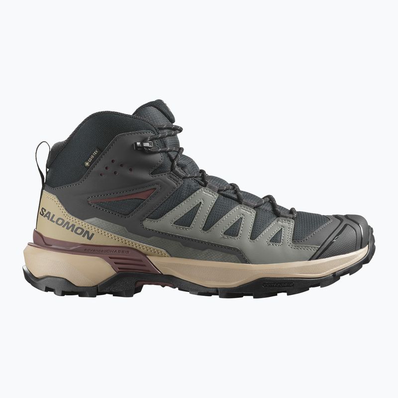 Încălțăminte de trekking pentru bărbați Salomon X Ultra 360 MID GTX phantom/desert tan 2