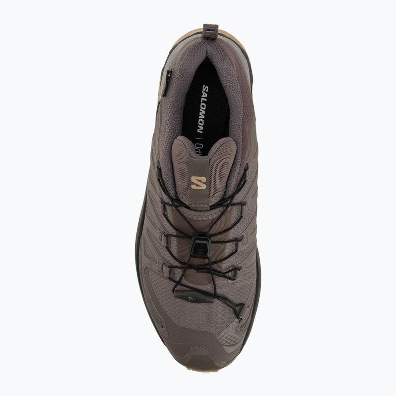 Încălțăminte de alergare pentru femei  Salomon XA Pro 3D V9 GTX plum kitten/black/gul 5