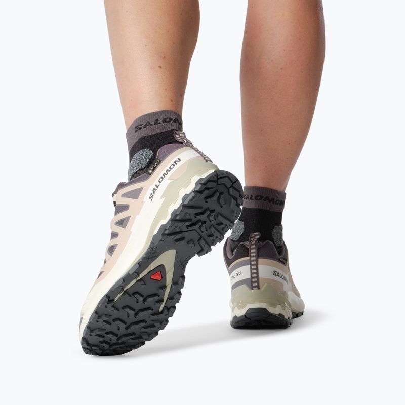 Încălțăminte de alergare pentru femei Salomon XA Pro 3D V9 GTX nine iron/oxford tan 7