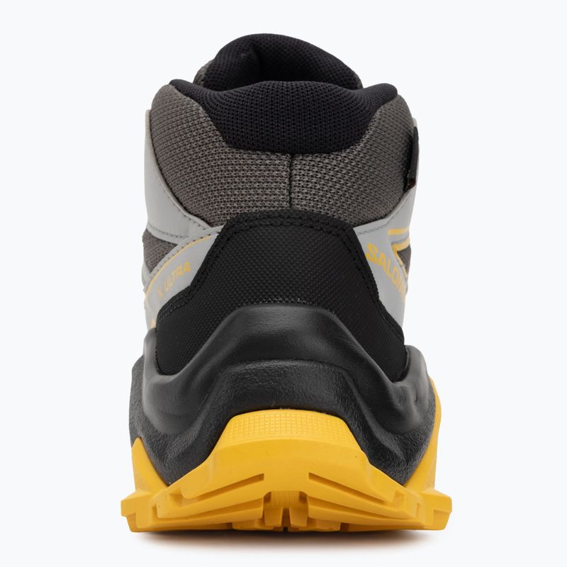 Încălțăminte de trekking pentru copii  Salomon X Ultra Mid GTX castlerock/black/spicy/mustard 6