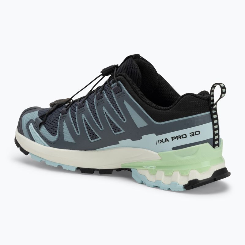 Încălțăminte de alergare pentru femei Salomon XA Pro 3D V9 turbulence/iced aqua/patina green 3
