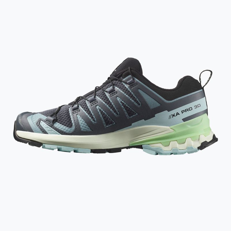 Încălțăminte de alergare pentru femei Salomon XA Pro 3D V9 turbulence/iced aqua/patina green 9