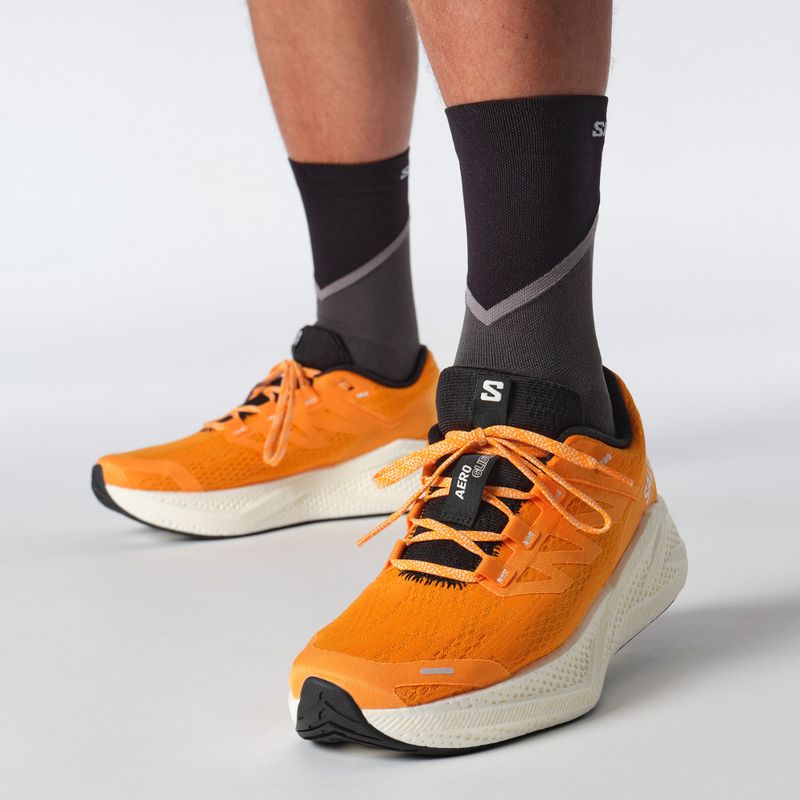 Încălțăminte de alergare pentru bărbați Salomon Aero Glide 3 turmeric/white/black 12