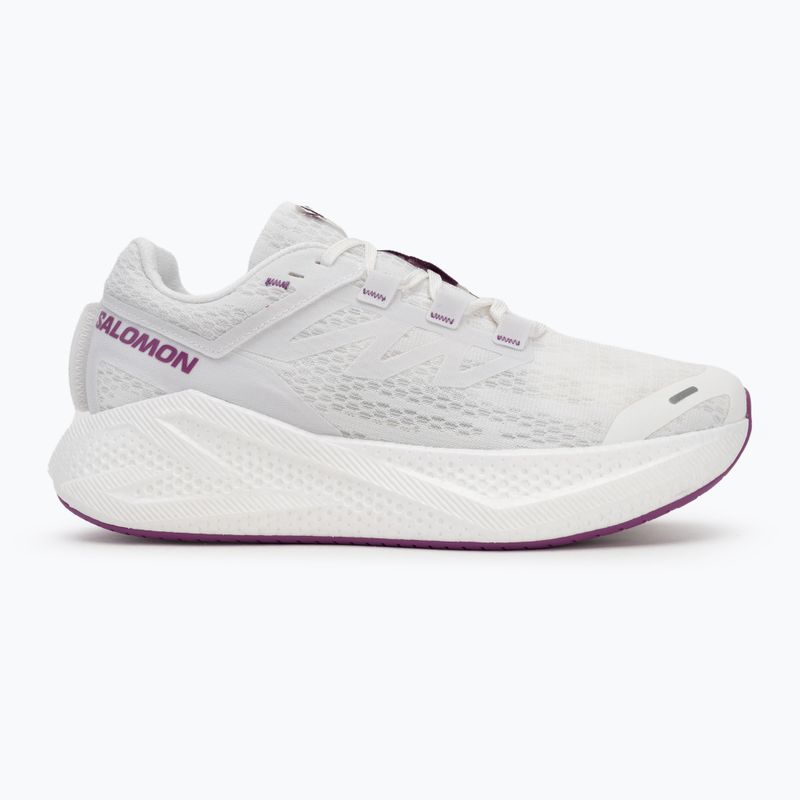 Încălțăminte de alergare pentru bărbați Salomon Aero Glide 3 white/white/willowherb 2