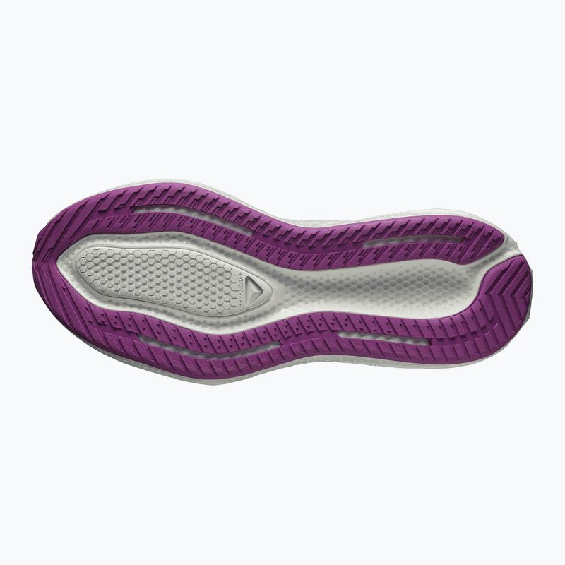 Încălțăminte de alergare pentru bărbați Salomon Aero Glide 3 white/white/willowherb 10
