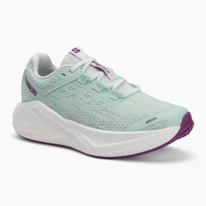 Încălțăminte de alergare pentru femei Salomon Aero Glide 3 bay/white/wilowherb