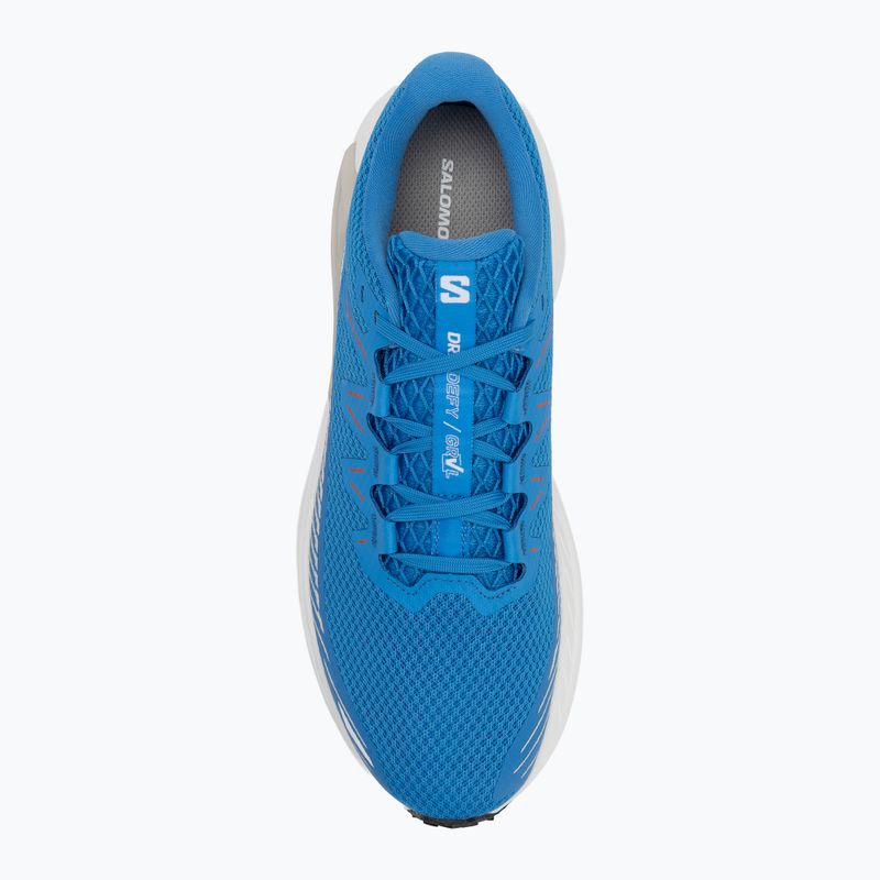 Încălțăminte de alergare pentru bărbați Salomon Drx Defy GRVL french blue/white/cherry tomato 5