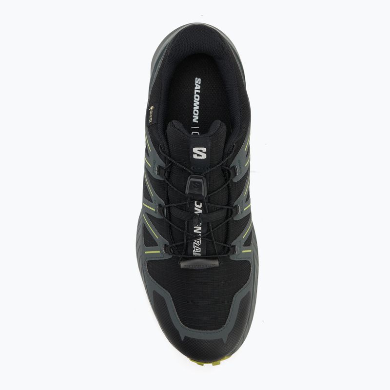 Încălțăminte de alergare pentru bărbați Salomon Speedcross Peak GTX black/urban chic/dark citron 5