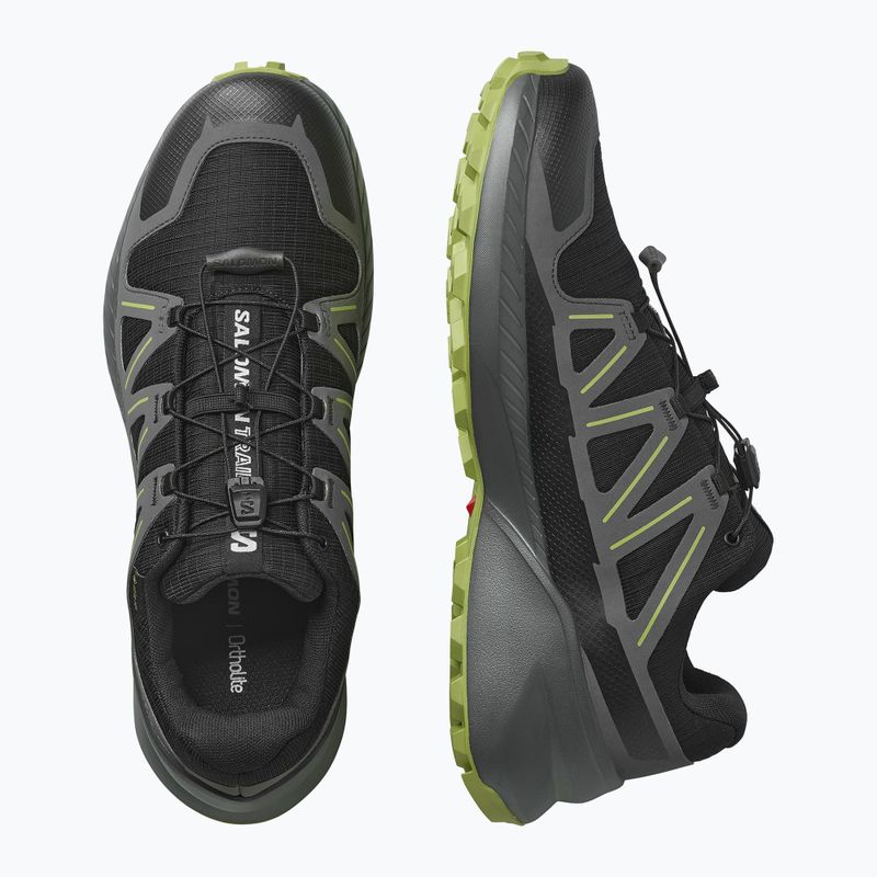 Încălțăminte de alergare pentru bărbați Salomon Speedcross Peak GTX black/urban chic/dark citron 8