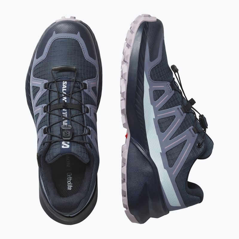 Încălțăminte de alergare pentru femei Salomon Speedcross Peak GTX blue nights / grisaille / nirvana 8