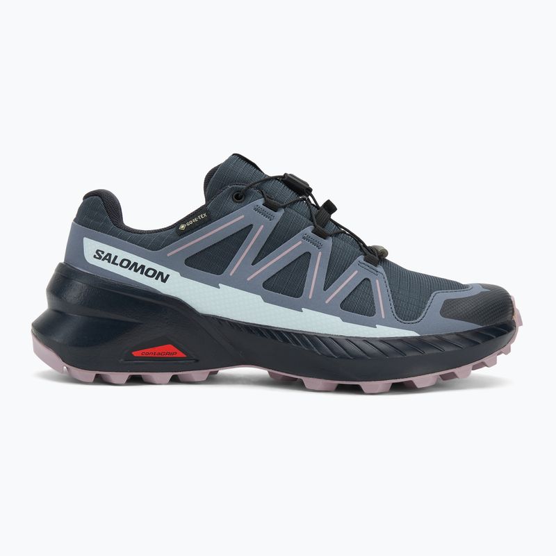 Încălțăminte de alergare pentru femei Salomon Speedcross Peak GTX blue nights / grisaille / nirvana 2