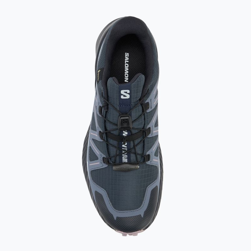Încălțăminte de alergare pentru femei Salomon Speedcross Peak GTX blue nights / grisaille / nirvana 5