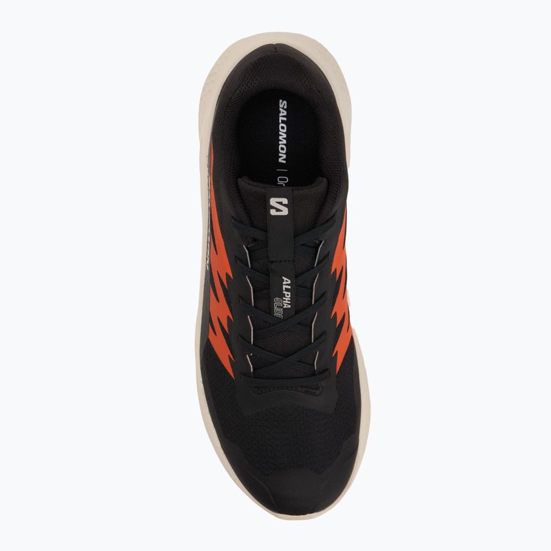 Încălțăminte de alergare pentru bărbați  Salomon Alphaglide black/rainy day/red orange 5