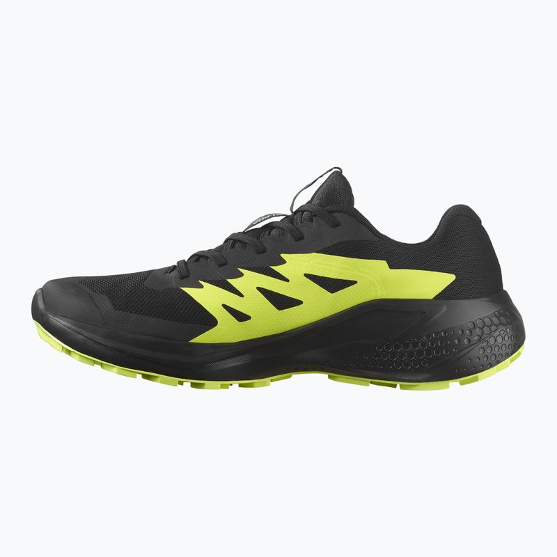Încălțăminte de alergare pentru bărbați  Salomon Alphaglide GTX black/alloy/sharp green 2