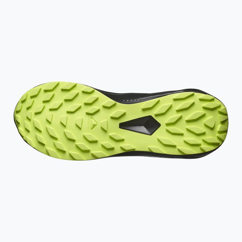 Încălțăminte de alergare pentru bărbați  Salomon Alphaglide GTX black/alloy/sharp green 4
