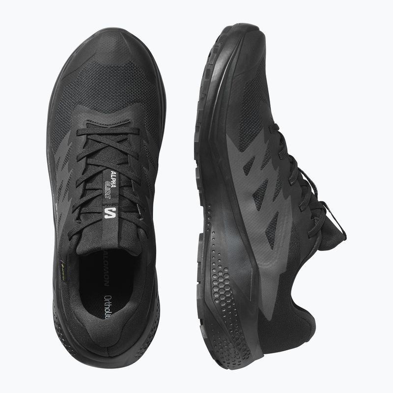 Încălțăminte de alergare pentru bărbați  Salomon Alphaglide GTX black/asphalt/black 12