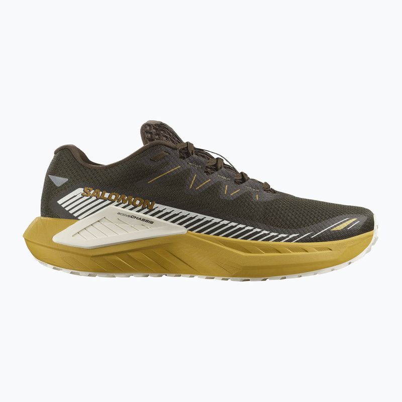 Încălțăminte de alergare pentru bărbați Salomon Drx Defy GRVL wren/spicy mustard/vanilla ice 8