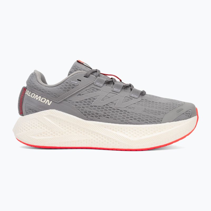 Încălțăminte de alergare pentru bărbați Salomon Aero Glide 3 alloy/vanilla ice/neon flame 2
