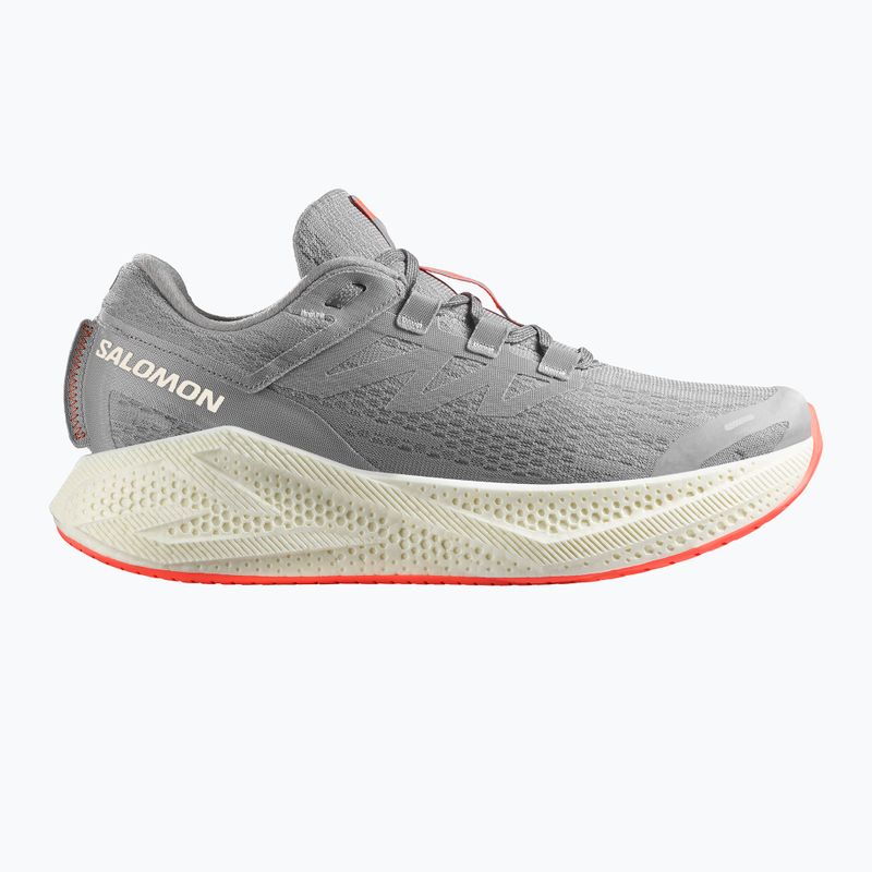 Încălțăminte de alergare pentru bărbați Salomon Aero Glide 3 alloy/vanilla ice/neon flame 8