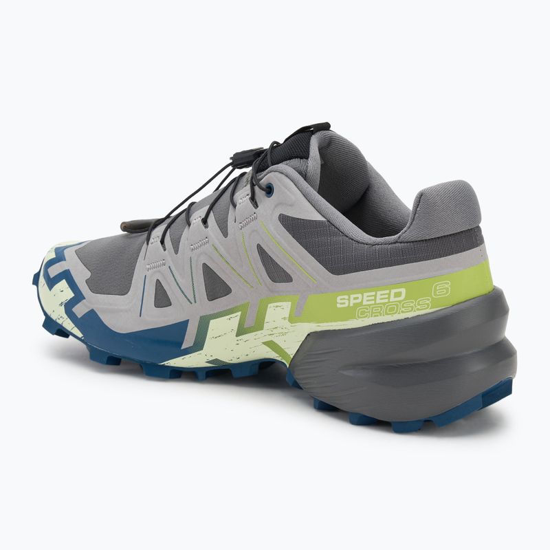 Încălțăminte de alergare pentru bărbați  Salomon Speedcross 6 castlerock/lime cream/poseidon 3