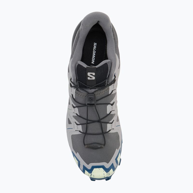 Încălțăminte de alergare pentru bărbați  Salomon Speedcross 6 castlerock/lime cream/poseidon 5