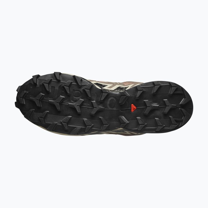 Pantofi de alergare bărbați Salomon Speedcross 6 natural/negru/lapte de migdale 5