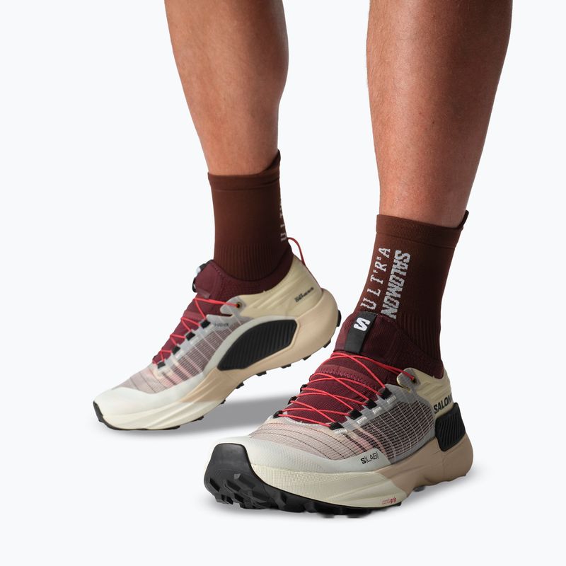 Încălțăminte de alergare Salomon S/LAB Genesis vanilla ice/chocolate/black 8