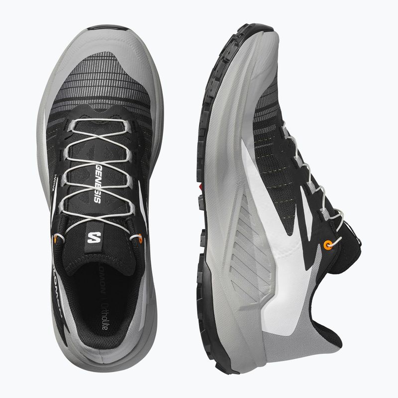 Încălțăminte de alergare pentru bărbați  Salomon Genesis black/alloy/turmeric 13