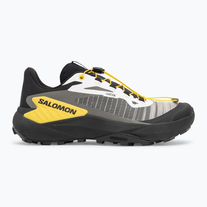 Încălțăminte de alergare pentru bărbați Salomon Genesis black/white/lemon 2