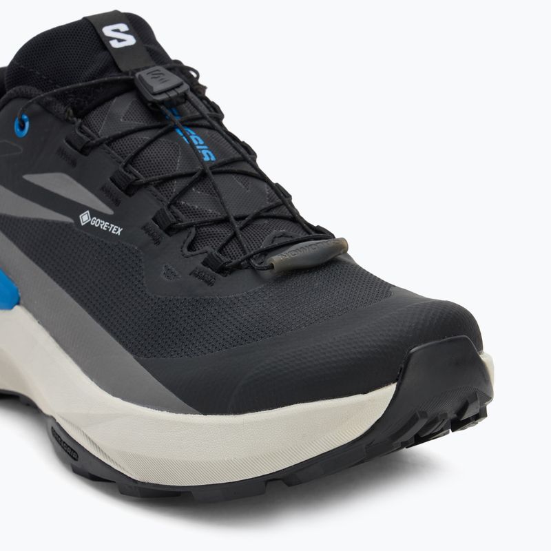 Încălțăminte de alergare pentru bărbați  Salomon Genesis GTX black/lunar rock/french blue 7