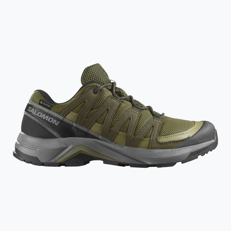 Încălțăminte de trekking pentru bărbați Salomon X-Adventure Recon Waterproof olvnig/martini 8