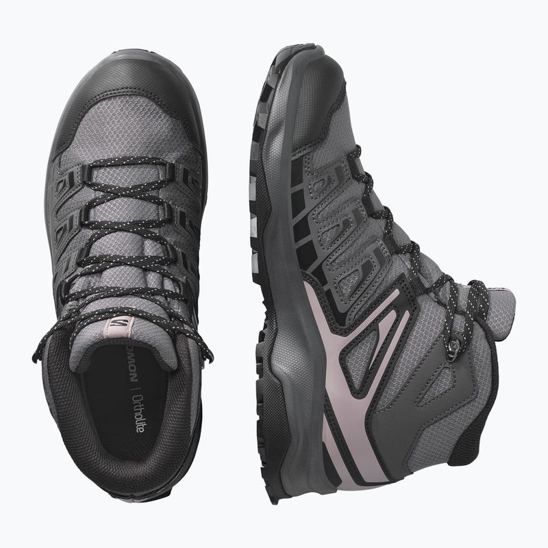 Încălțăminte de trekking pentru femei  Salomon Extegra GTX Mid henna/run raisin/mahogany rose 12