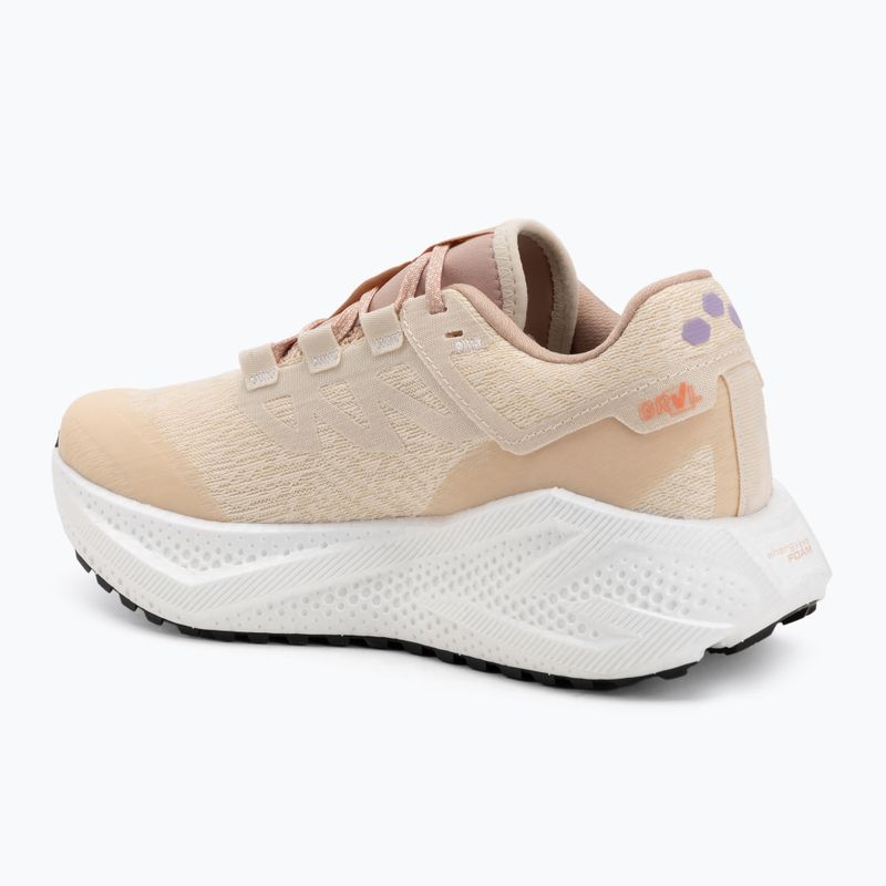 Încălțăminte de alergare pentru femei Salomon Aero Glide 3 Gravel shortbread/white/fushion coral 3