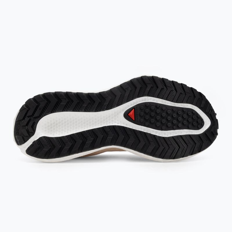 Încălțăminte de alergare pentru femei Salomon Aero Glide 3 Gravel shortbread/white/fushion coral 4