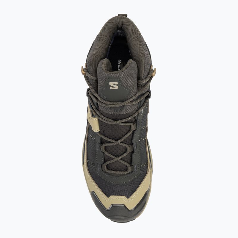 Încălțăminte de trekking pentru bărbați  Salomon X Ultra 5 MID GTX peat / gray green / blue nights 5