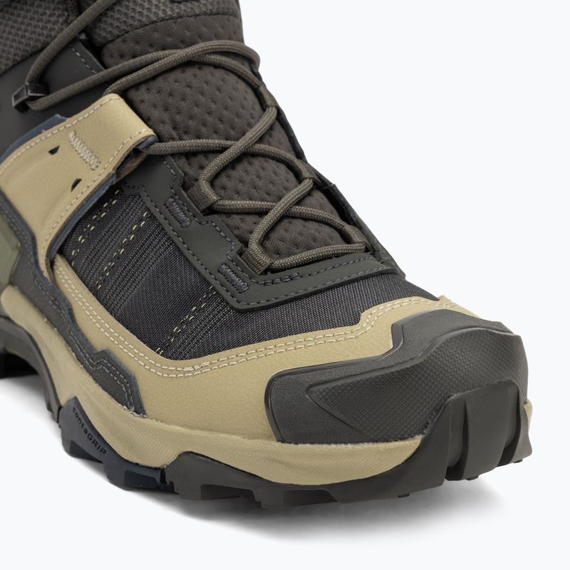 Încălțăminte de trekking pentru bărbați  Salomon X Ultra 5 MID GTX peat / gray green / blue nights 7